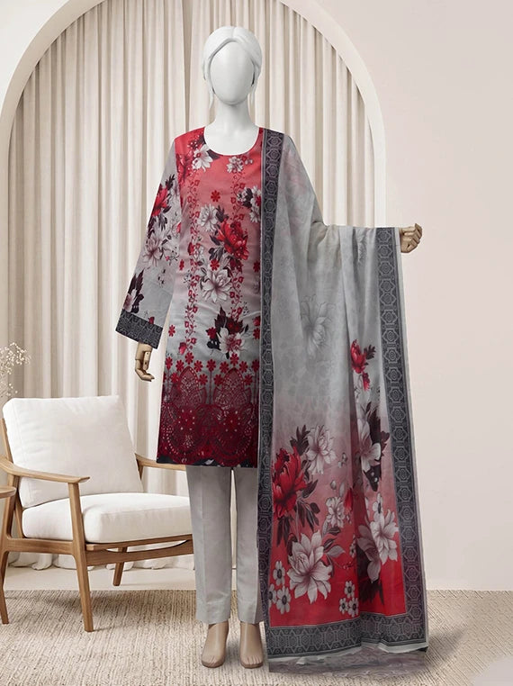 Kum Kum by ABC Embroidered Lawn Collection 2026 Vol-03 (D-07)