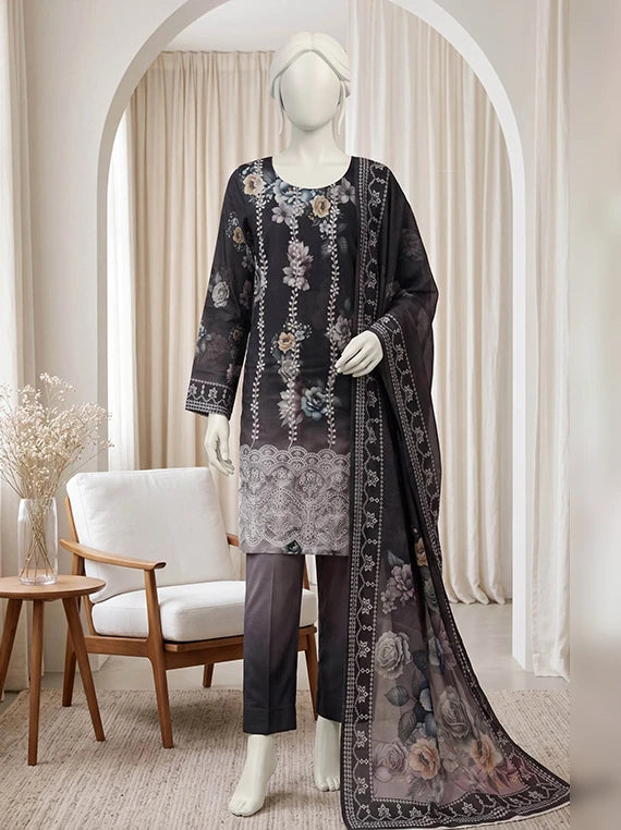 Kum Kum by ABC Embroidered Lawn Collection 2026 Vol-03 (D-11)