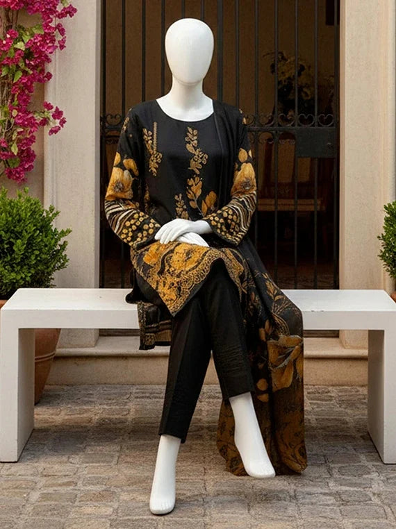 Kumkum Embroidered Lawn 2026 by ABC Vol-02 (D-10)