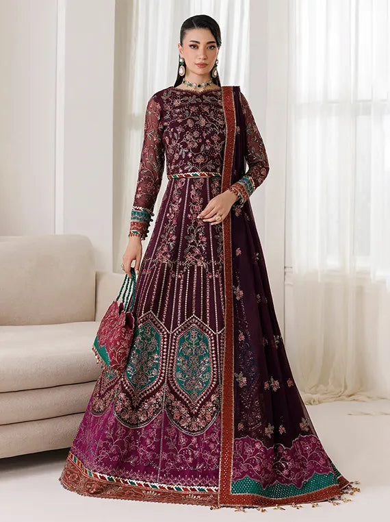 LA RUHE by Alizeh Unstitched Embroidered Chiffon 26 Vol-II (2267-Dawn)