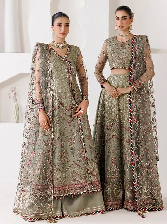 LA RUHE by Alizeh Unstitched Embroidered Chiffon 26 Vol-II (2268-Grace)