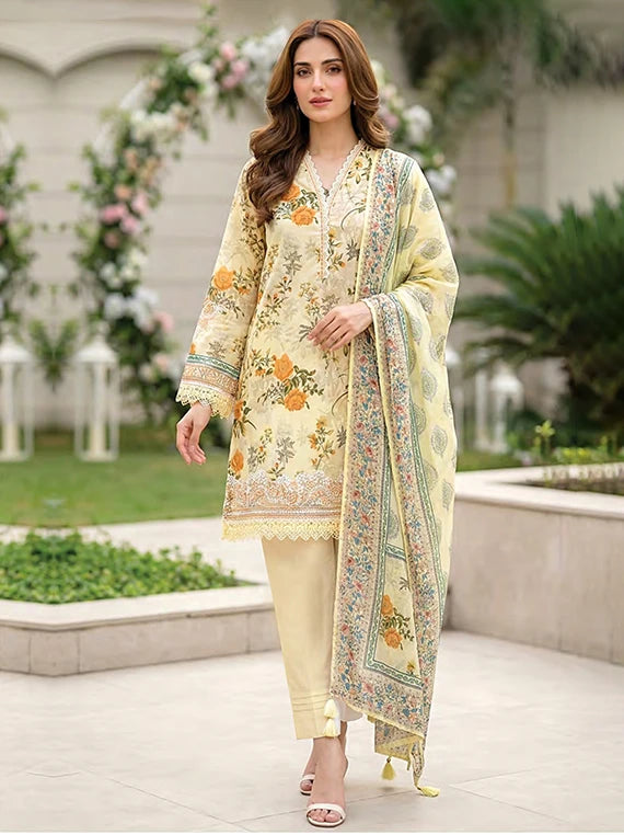 LAKHANY Summer Essentials Embroidered Lawn Collection 2026 (LG-MM-1034)