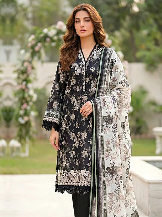 LAKHANY Summer Essentials Embroidered Lawn Collection 2026 (LG-MM-1035)