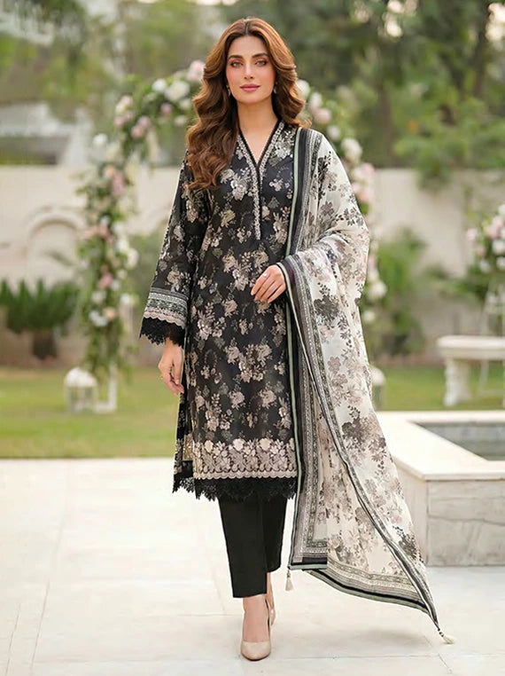 LAKHANY Summer Essentials Embroidered Lawn Collection 2026 (LG-MM-1035)