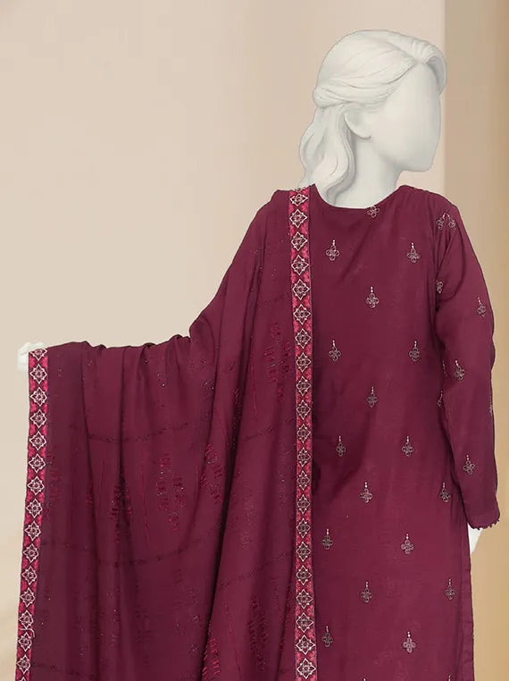 LALAZAR by ABC Embroidered Dhanak Collection 2025 (D-360)