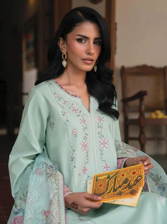 LAMHAY by Seran Eid Embroidered Lawn Collection 2026 (ABEER)