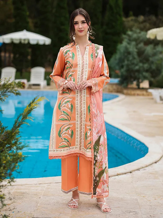 LIFESTYLE by Rang Rasiya Lawn Collection 2026 (14-MELLOW)
