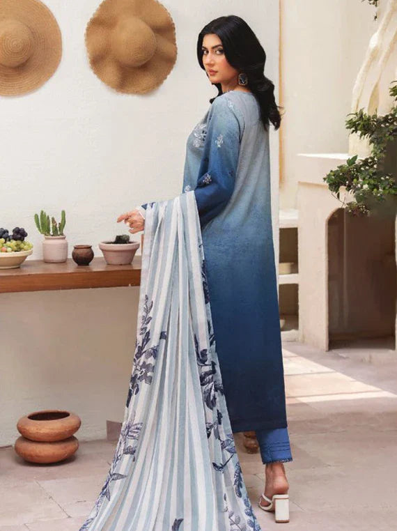 LINA by Celts Embroidered Lawn Collection 2026 (D-10)