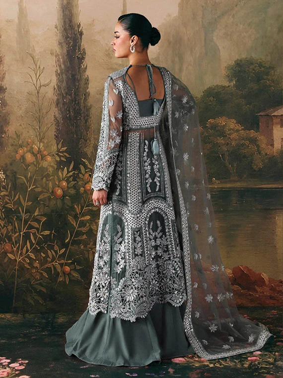 La Fuchsia by Afrozeh Festive Embroidered Collection 2026 (CRESCENT FWU-0079)