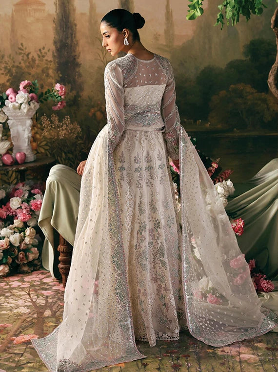 La Fuchsia by Afrozeh Festive Embroidered Collection 2026 (QUEEN FWU-0077)