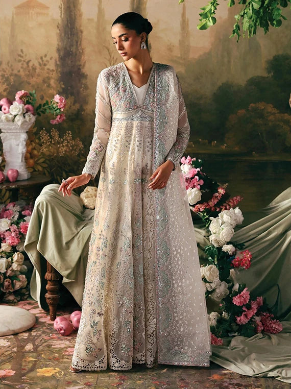 La Fuchsia by Afrozeh Festive Embroidered Collection 2026 (QUEEN FWU-0077)