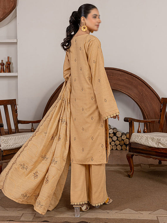 Laaj By Fantak Embroidered Dhanak Collection 2025 Vol-03 (D-02)