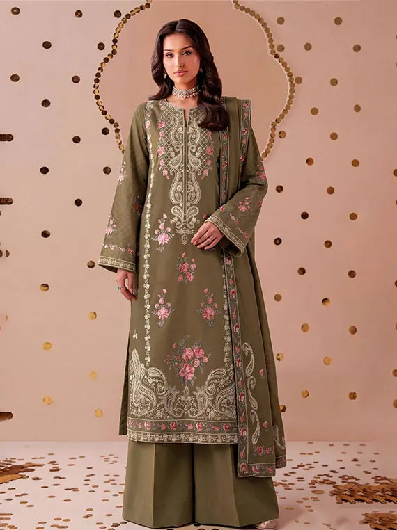 Laaj by Fantak Dhanak Unstitched Collection'26 Vol-565 (D-01)