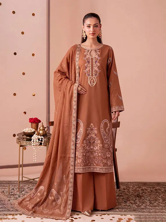 Laaj by Fantak Dhanak Unstitched Collection'26 Vol-565 (D-06)