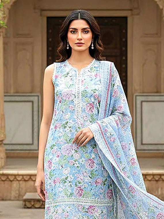 Lakhany Exclusive Summer Lawn Collection 2026 (LG-RL-0408)
