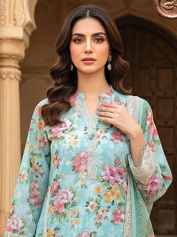Lakhany Exclusive Summer Lawn Collection 2026 (LG-SG-0052)