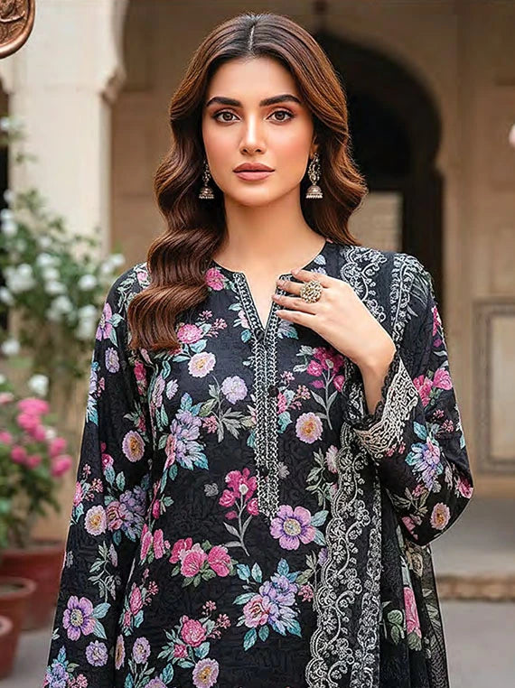 Lakhany Exclusive Summer Lawn Collection 2026 (LG-UB-0268)