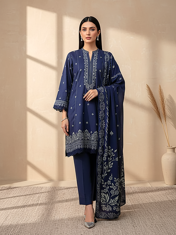 Lakhany Printed Cashmi Wool Collection 2025 (LG-RK-0068-C)