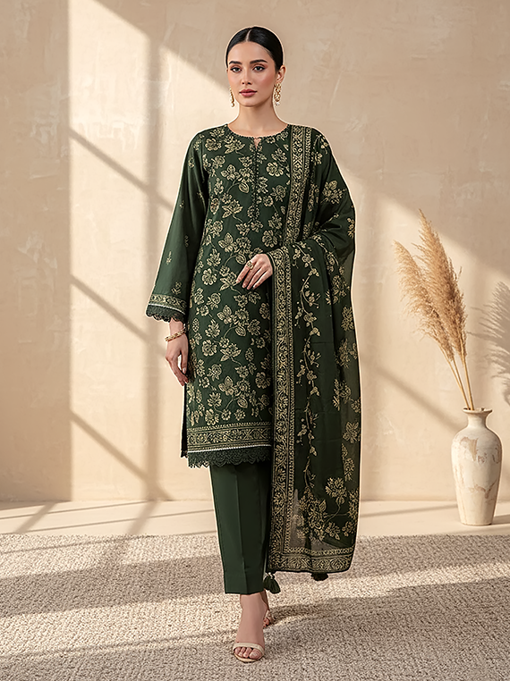 Lakhany Printed Cashmi Wool Collection 2025 (LG-RL-0317-C)