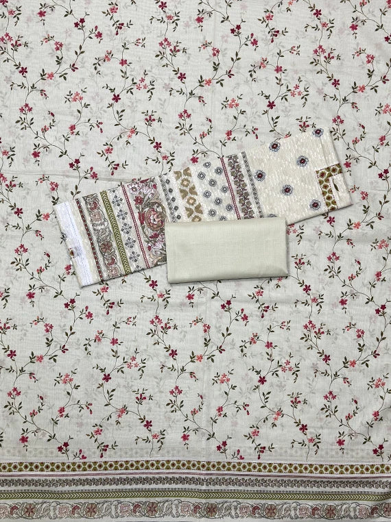 Leaves Printed Lawn Edit 2026 Vol-RY01 (D-06)