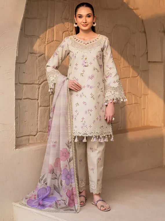 Leyana Lawn Collection 2025 by Alizeh