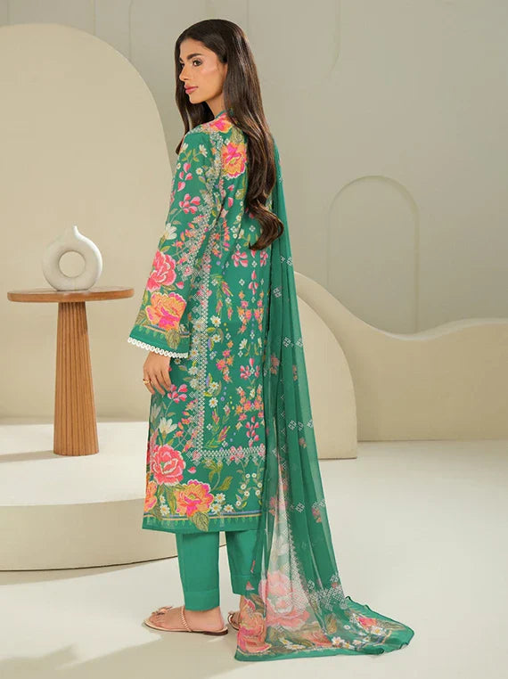 LimeLight 3PC Summer Lawn Collection 2026 (U4304 Green)