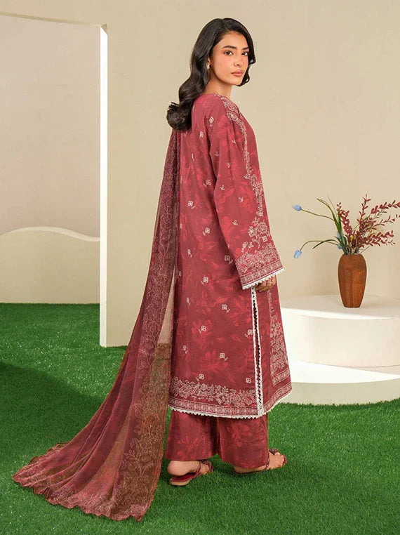 LimeLight 3PC Summer Lawn Collection 2026 (U4251 Red)