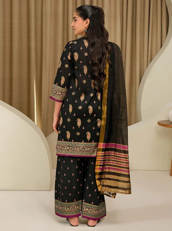 LimeLight 3PC Summer Lawn Collection 2026 (U4339 Black)