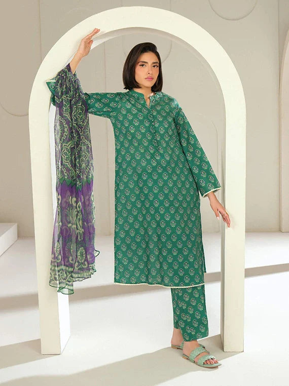LimeLight 3PC Summer Lawn Collection 2026 (U4385 Green)