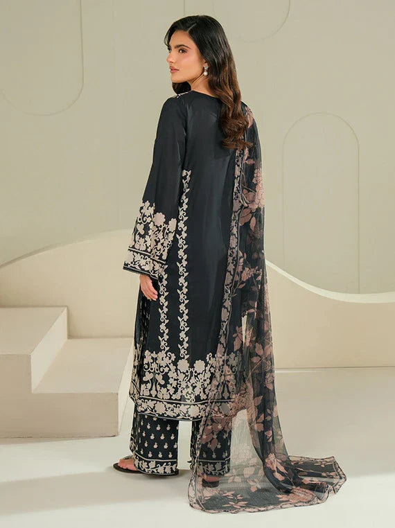 LimeLight 3PC Summer Lawn Collection 2026 (U4388 Black)