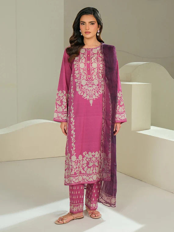 LimeLight 3PC Summer Lawn Collection 2026 (U4388 Pink)