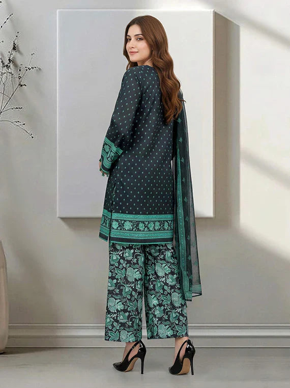 LimeLight 3PC Summer Lawn Collection 2026 (U4391 Black)