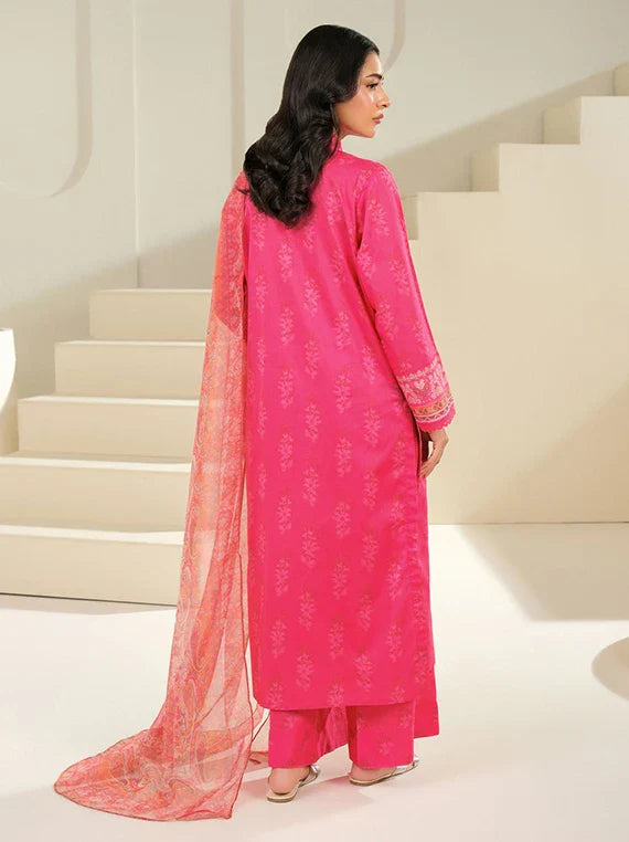LimeLight 3PC Summer Lawn Collection 2026 (U4396 Pink)