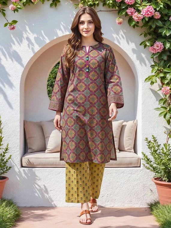 Limelight Unstitched Printed Summer Collection 2026 Vol-04 (U4725ST-2PC-374)