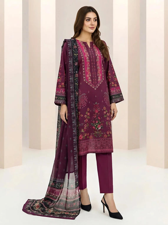 Limelight Unstitched Printed Summer Collection 2026 Vol-04 (U4797SU-3PC-489)