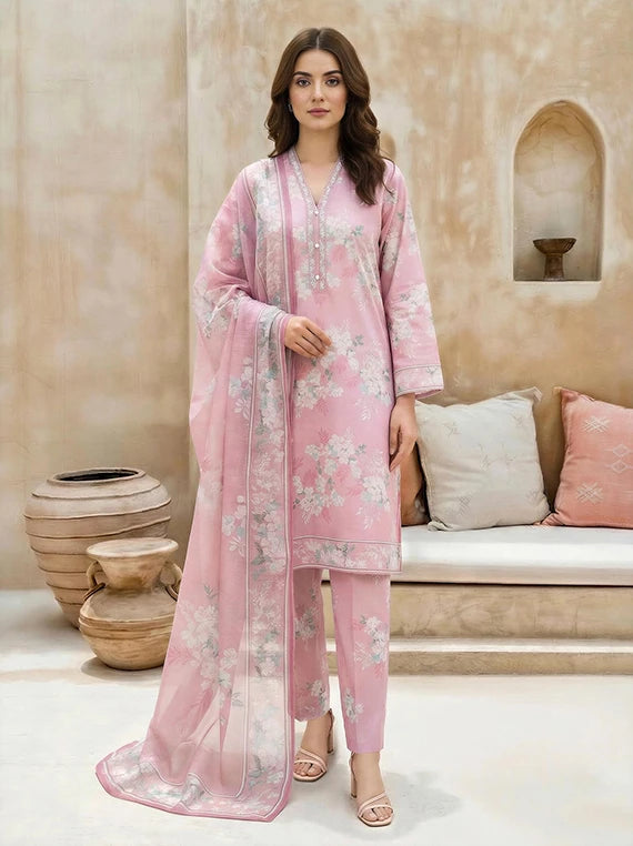 Limelight Unstitched Printed Summer Collection 2026 Vol-04 (U486OSU-3PC-489)