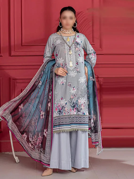 Luna by Fantak Embroidered Lawn Collection 2025 Vol-01