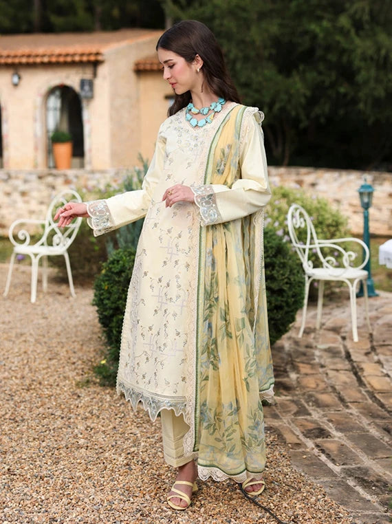 Luxe Blossom by Ayleen Embroidered Lawn Collection 2026 (Zaavia)
