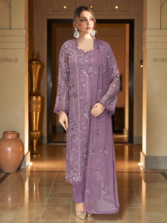 Luxe Chiffon Elegance Collection 2026 Vol-W524