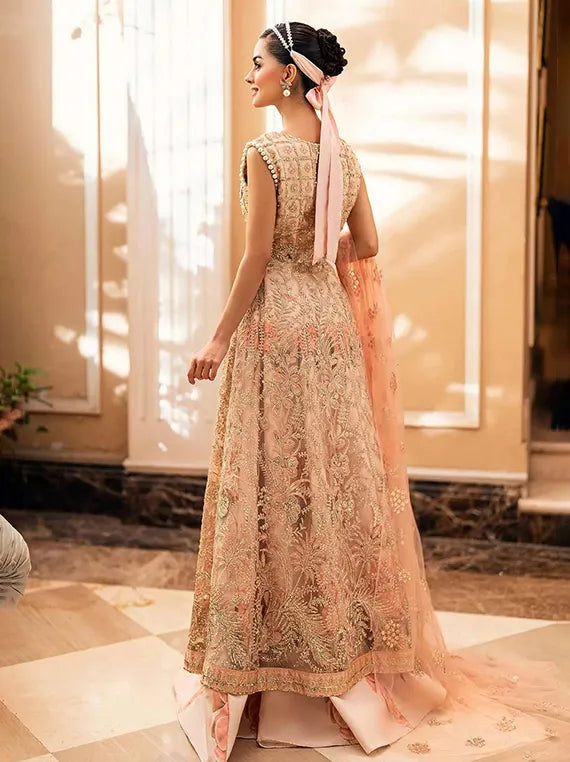Luxe Festive Embroidered Chiffon Collection 2026 (D-07 ISHARAY)
