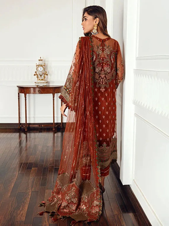 Luxury Embroidered Multi Collection 2025 By Baroque (UN-4018)