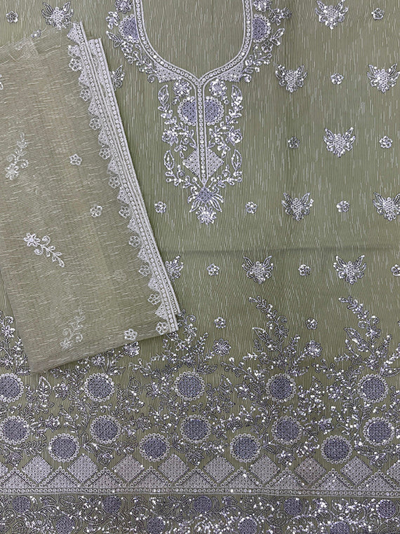Luxury Fancy Embroidered Karandi Edit25 (IQ94-03)
