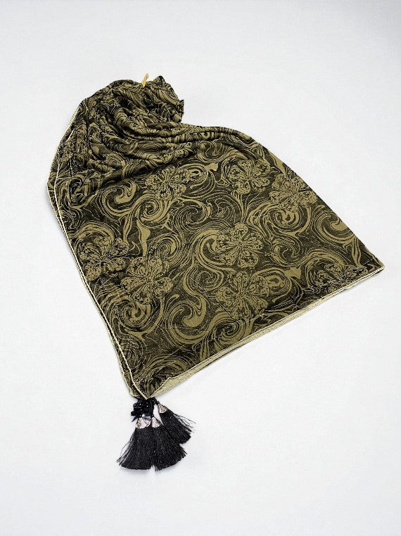 Luxury Plachi Velvet Stone Work Shawl Edit 2025 (25DS34-05)