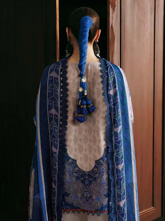 M.Basics AGLA Station by Maria.B Unstitched Khaddar Winter'26 (01A)