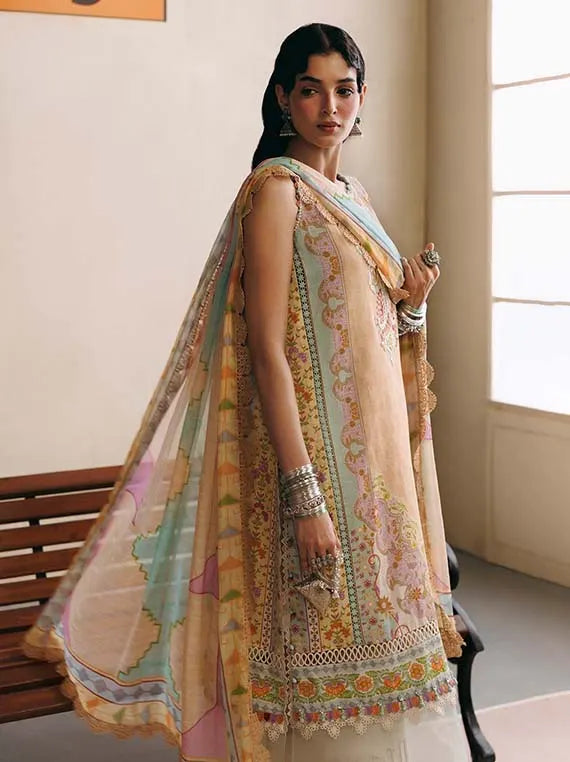M.Basics AGLA Station by Maria.B Unstitched Khaddar Winter'26 (01B)