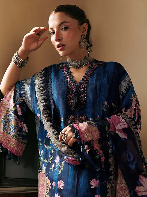 M.Basics AGLA Station by Maria.B Unstitched Khaddar Winter'26 (05A)