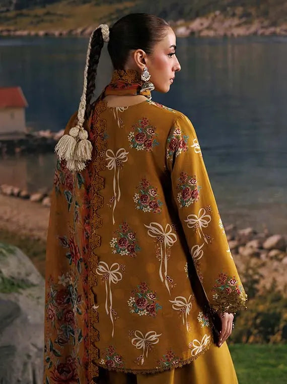M.Basics AGLA Station by Maria.B Unstitched Khaddar Winter'26 (08A)