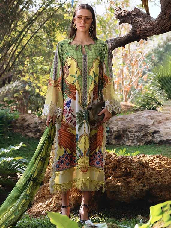 M.PRINTS by Maria B Embroidered Lawn Collection 2026 Vol-29 (MPT-2905-B)