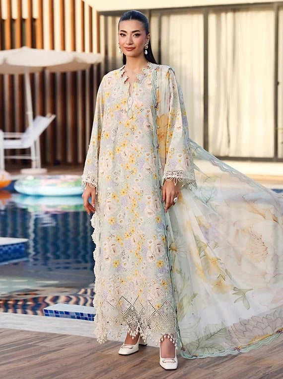 M.Prints SUN CLUB Luxury Lawn Collection 2026 by MARIA.B (MPT-3007-A)