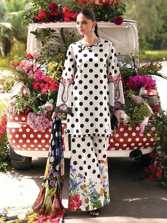 M.Prints SUN CLUB Luxury Lawn Collection 2026 by MARIA.B (MPT-3008-A)